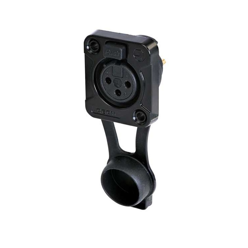 CONECTOR XLR HEMBRA 3P REAN RRX3FZ0021 BK