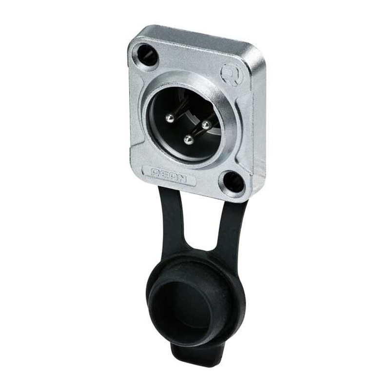 Conector Xlr 3P Macho Rean Rrx3Mz0001