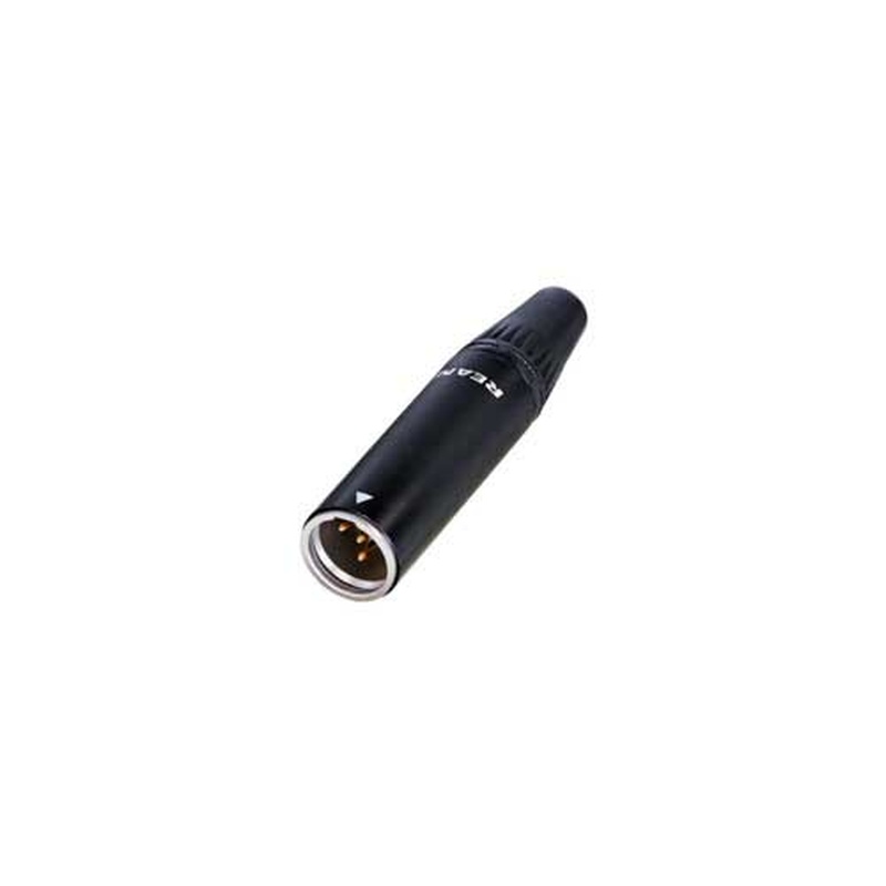 Conector Xlr 4P Macho Rean Rt4Mcbd B100