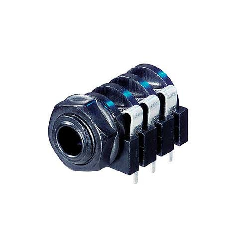 Conector 1/4'' Horizontal Rean Nys216