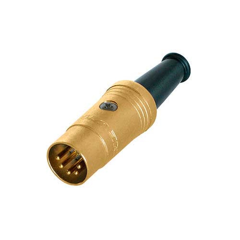 Conector Din 5 Polos Rean Nys322Ag