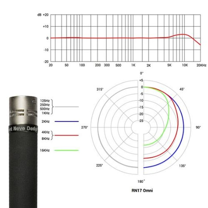 Cápsula De Micrófono Se Electronics Rn17 Omnidireccional Pareja