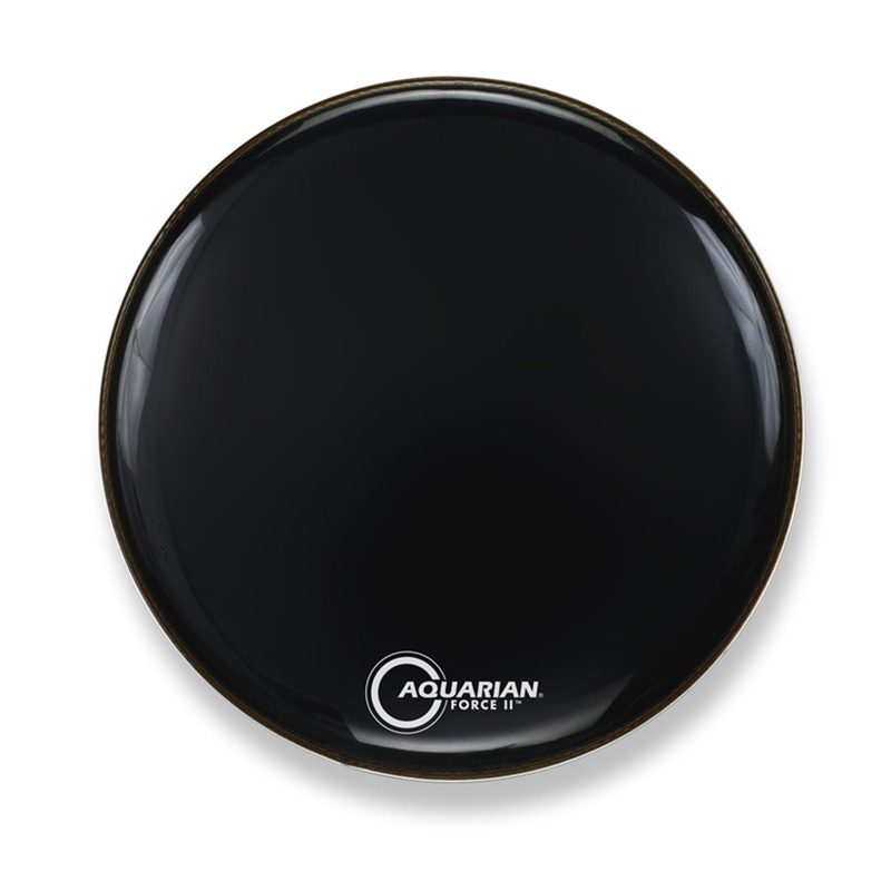 PARCHE DE BOMBO AQUARIAN FR28 BK