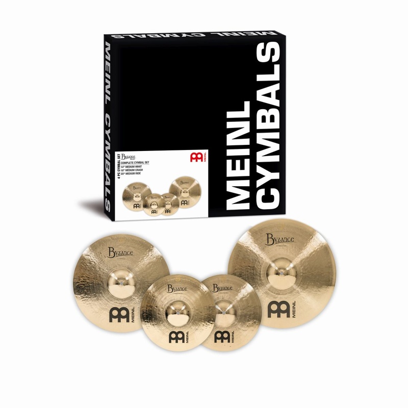 PACK DE PLATOS MEINL BYZANCE BRILLIANT MEDIUM