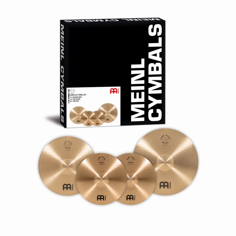 Pack De Platos Meinl Pure Alloy Pa-Cs2