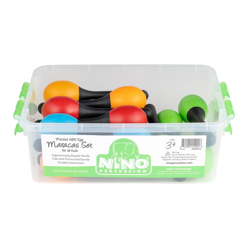 Maracas De Plástico Nino Percussion Ninoset56