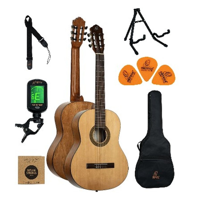 Guitarra Electroacustica Ortega Picker Pack 3/4