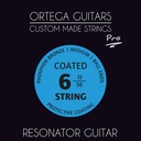 Cuerda Gitarra Resonadora Ortega Rsp-M Phosphor Bronze 013-056