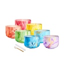 Cuencos Tibetanos De Cristal Sonic Energy Setcha