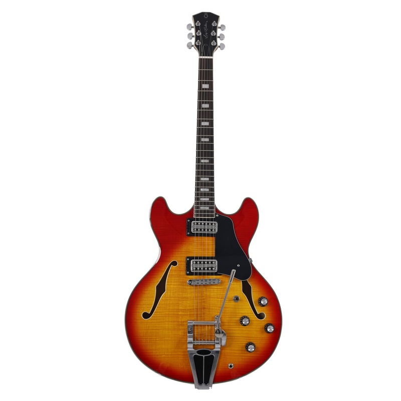 Guitarra Semi-Hueco Sire Guitars H7T Cherry Sunburst