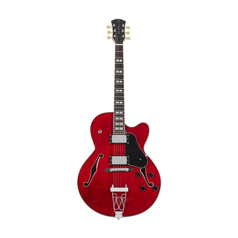 Guitarra De Cuerpo Semi-Hueco Sire Guitars H7F Str Red