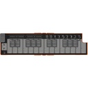 Teclado Maestro Korg Nanokey Fold Lava Orange