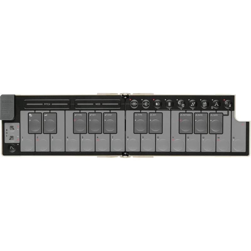 Teclado Maestro Korg Nanokey Fold Be