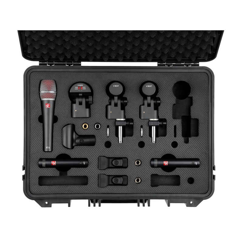 Set De Micrófonos De Batería Se Electronics V-Pack Club Standard