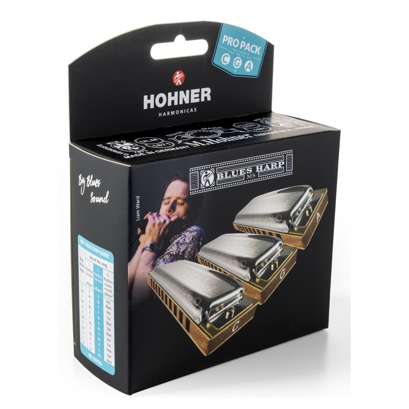 Armónica Diatónica Hohner Cga Major Propack