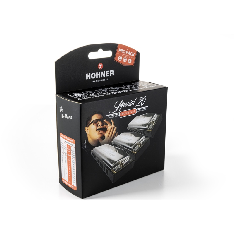 Armónica Diatónica Hohner Special 20 Propack C G A Major