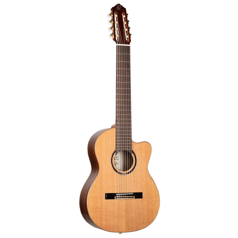 Guitarra Electroacustrica Cuerdas De Nylon Ortega Rce159Rw-8