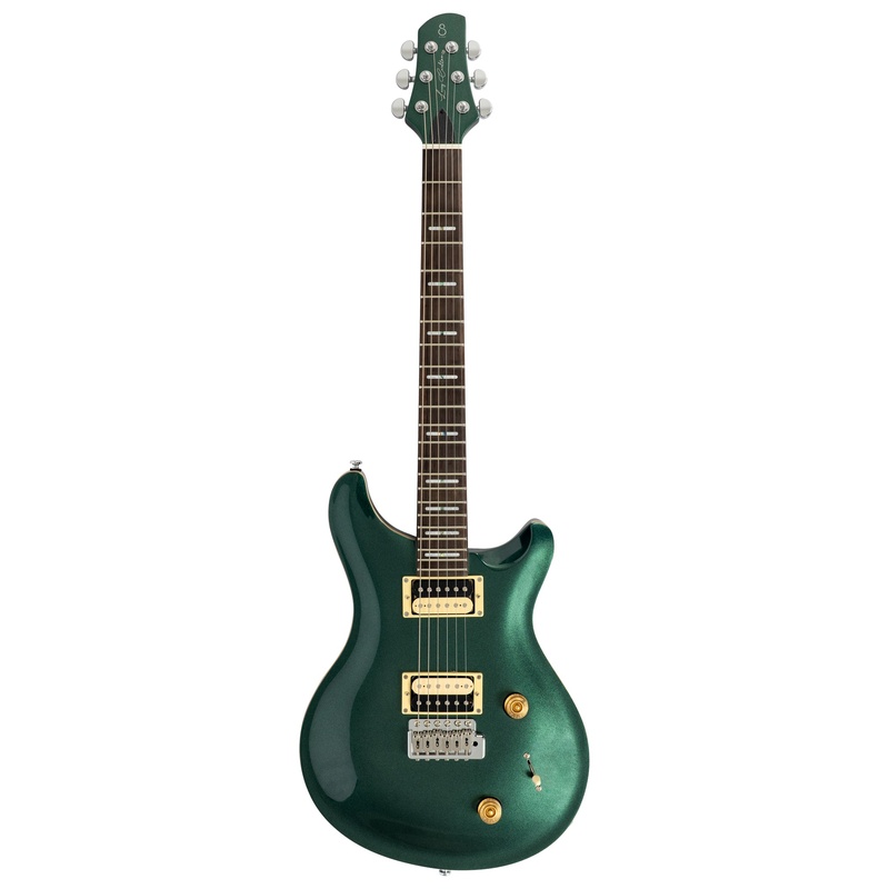 Guitarra Eléctrica Sire Guitars Q7 Mgr Metallic Green Metallic Green