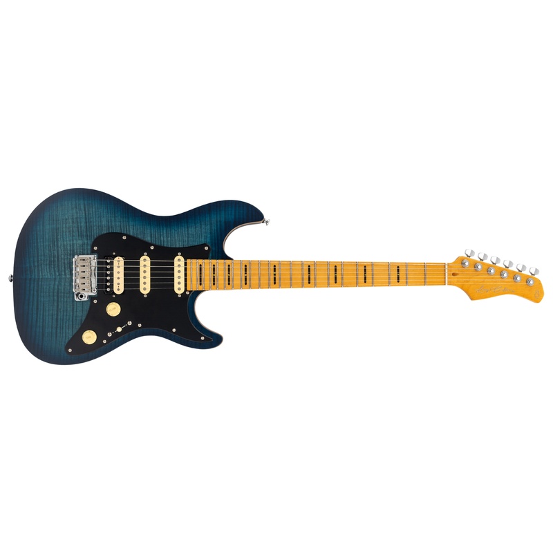 Guitarra Eléctrica Sire Guitars S7 Fm New Gen Tbl (M) Trans Blue