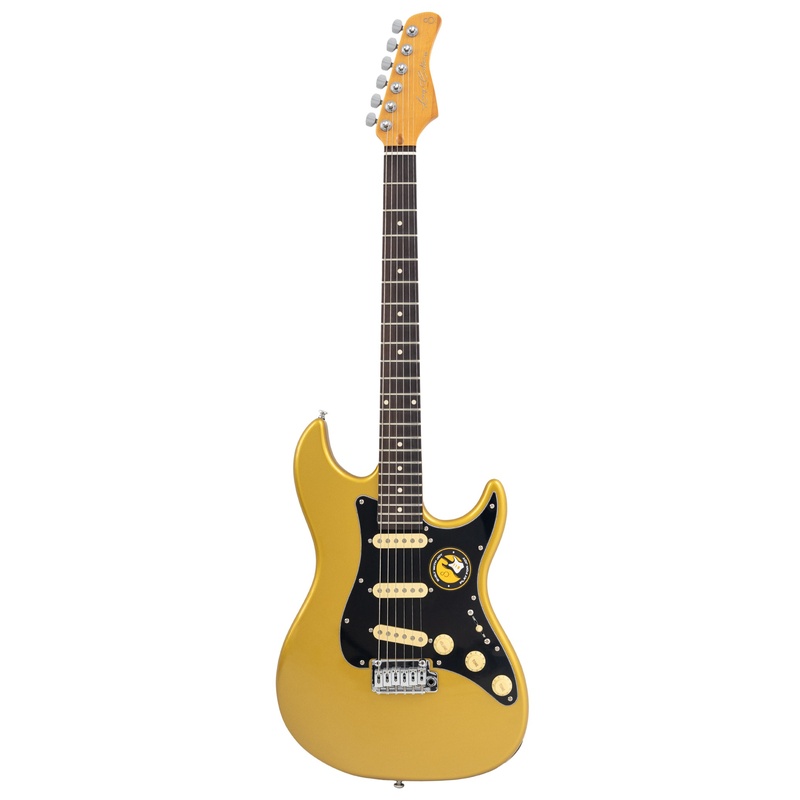 Guitarra Eléctrica Sire Guitars S3 New Gen Mgo Metallic Gold