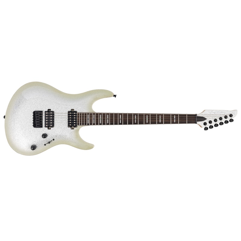 Guitarra Eléctrica Metal Sire Guitars Y5 Silver Sparkle