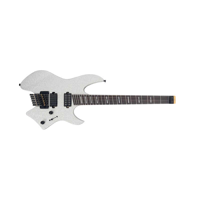 GUITARRA ELÉCTRICA SIRE GUITARS X6 HEADLESS 6 SILVER SPARKLE