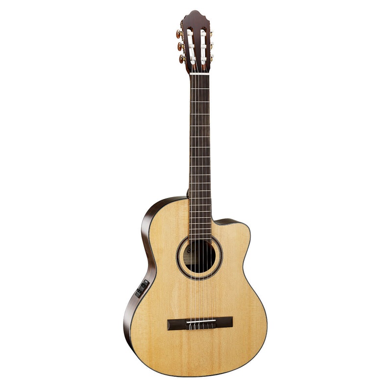 GUITARRA CLÁSICA CORT AC160CF NAT W/BAG