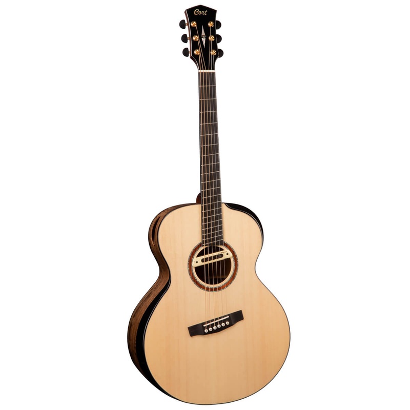 Guitarra Acustica Cort Cut Craft Limited Nat With Case