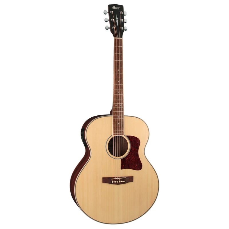 Guitarra Acustica Cort Cj-Medx Nat W/Bag