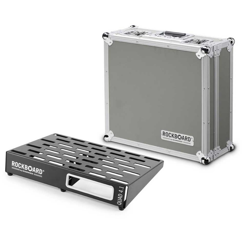 Pedalboard Rockboard Quad 4.1 With Flight Case