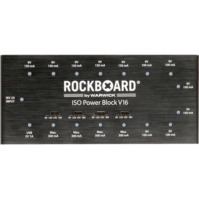 FUENTE DE ALIMENTACIÓN ROCKBOARD ISO POWER BLOCK V16