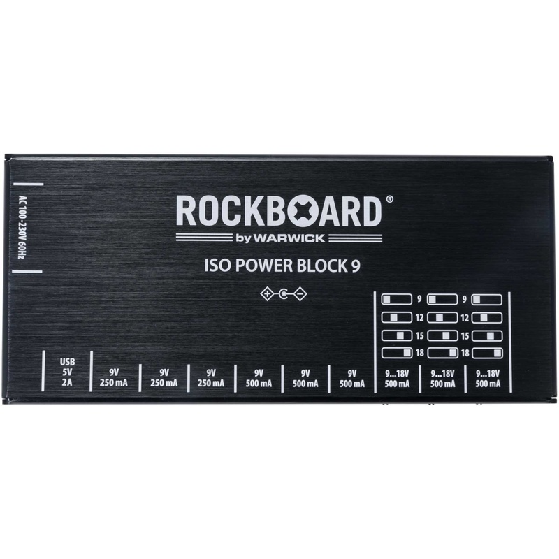 Fuente De Alimentación Rockboard Iso Power Block V9 Iec