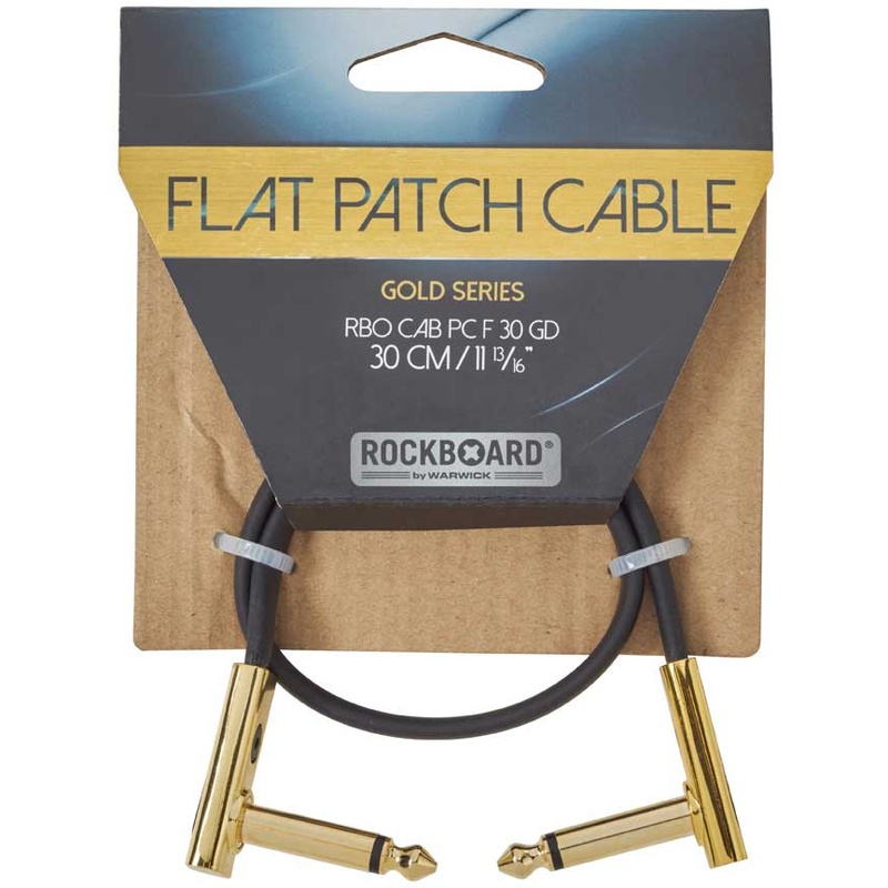 CABLE PLANO ROCKBOARD SERIE GOLD 30 CM