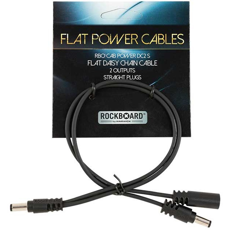 CABLE PEDALBOARD ROCKBOARD FLAT DAISY CHAIN 2S