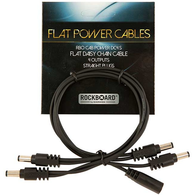 Cable Plano En Cadena Rockboard Flat Daisy Chain 4S