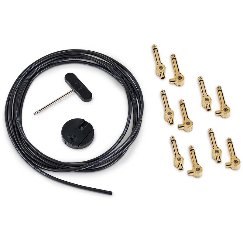 Cable De Patch Rockboard Patchworks Solderless Patch Cable Set 300 Cm Gold