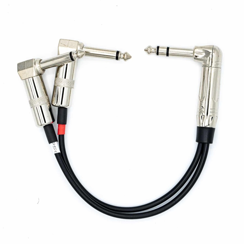 CABLE TRS A DUAL MONO STRYMON 12''