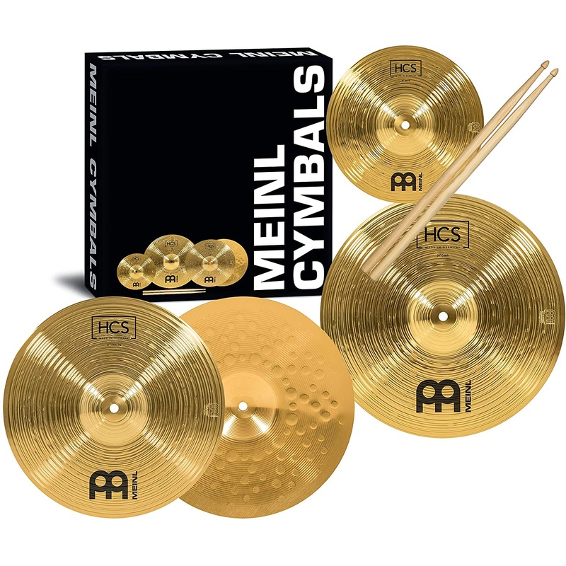Cimbalos Meinl Hcs1314+10S