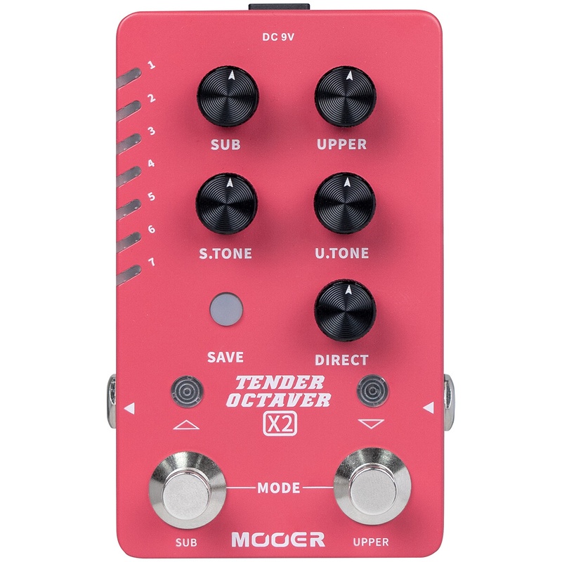 Pedal Octavador Mooer Tender Octaver X2