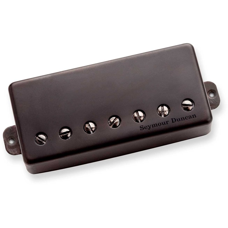 Pastilla Humbucker Seymour Duncan 7Str Distortion Brg Pmt Blkmetal Bk