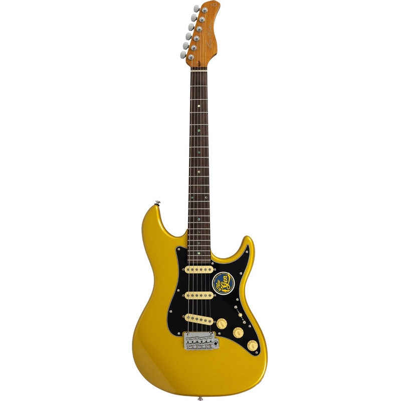 Guitarra Eléctrica Sire Guitars S7 New Gen Mgo Roasted Metallic Gold