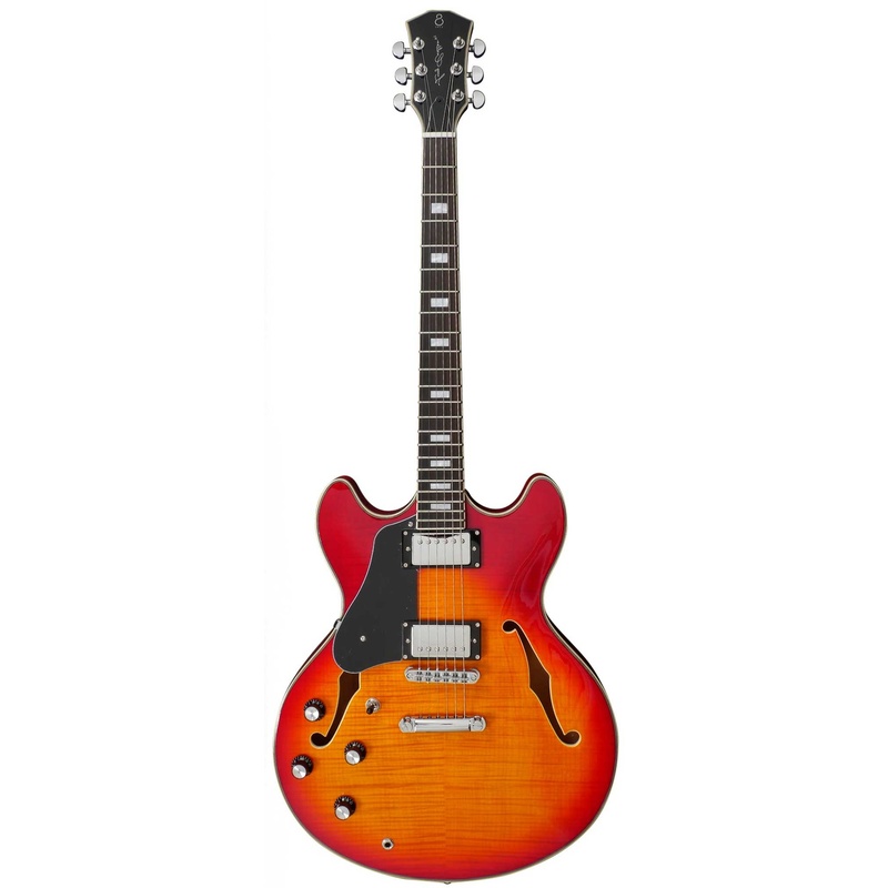 Guitarra Electrica Sire Guitars H7 Cs Cherry Sunburst Lefthand