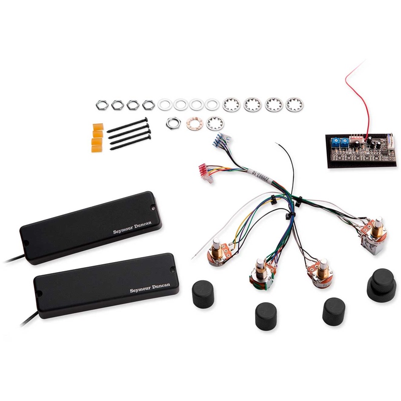 PICKUP BASS SEYMOUR DUNCAN ASB-3ASB 6-STR SOAPBARS W/STC-3ASB