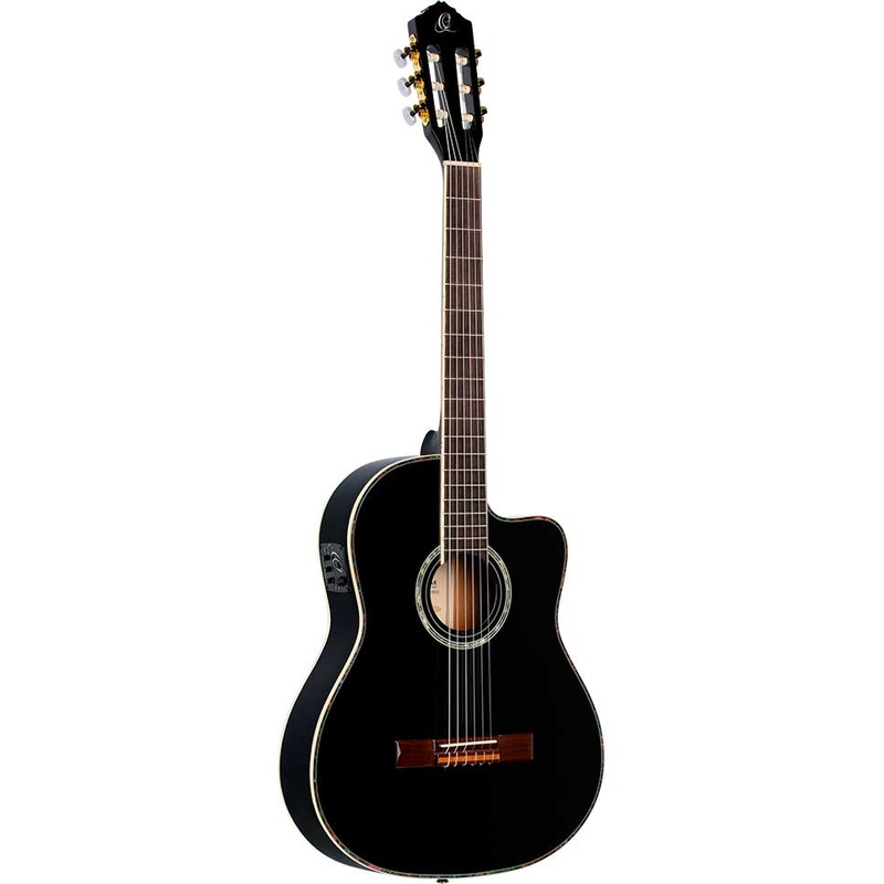 GUITARRA ELECTROACÚSTICA ORTEGA RCE 145 BK