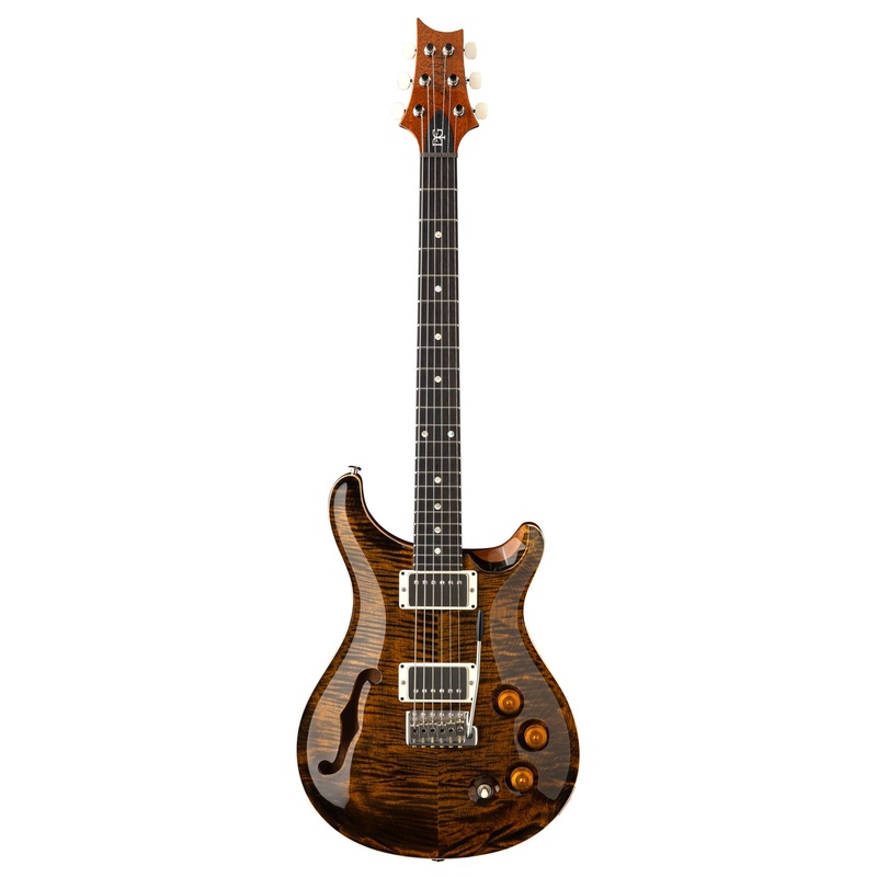Guitarra Semi-Hueco Prs Guitars Dgt Tiger Eye Moons