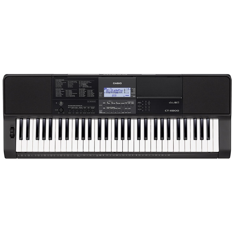 TECLADO DE ACOMPAÑAMIENTO CON ALTAVUCES CASIO CT-X800