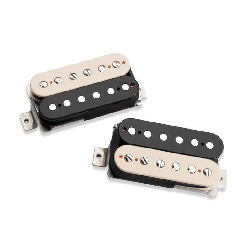 Pastilla Humbucker Seymour Duncan Set Sh-4/Sh-2 50Th Anniversary Zebra
