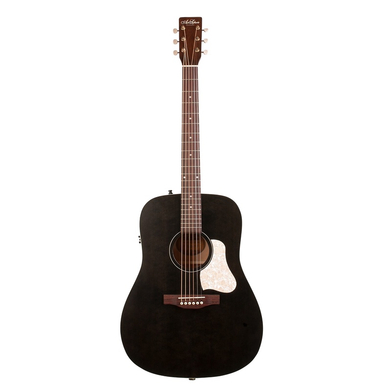 Guitarra Acústica A&L Americana Bk Presys Ii