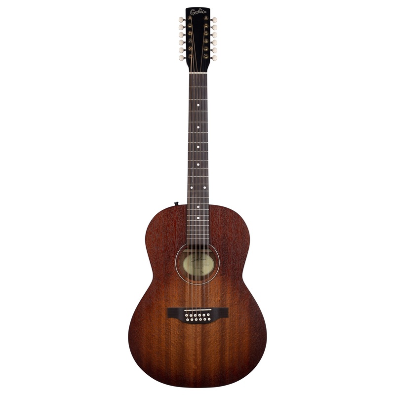 Guitarra Acústica 12 Cuerda Godin Mahogany Folk 12 Rustic Burst A/E