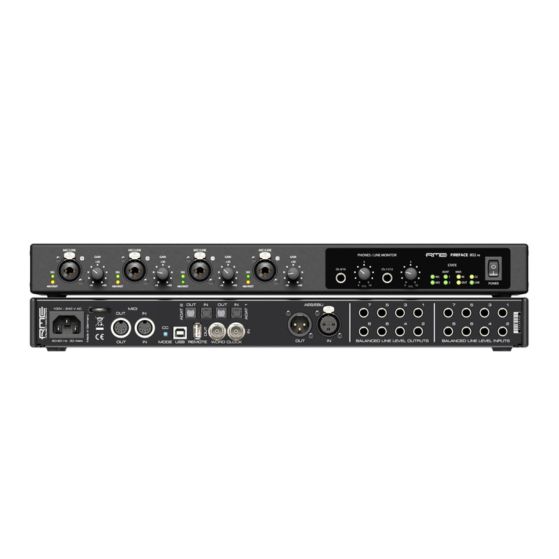 Interfaz De Audio Rme Fireface 802 Fs Ae